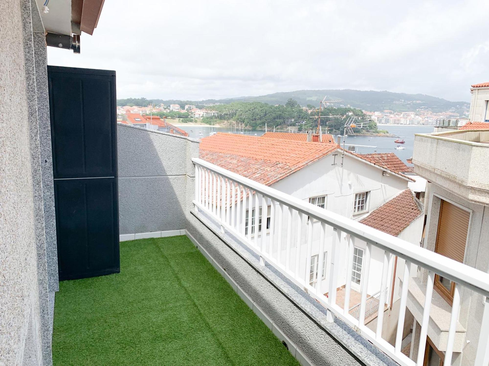 Estudio Con Terraza En La Playa Sanxenxo Exterior photo